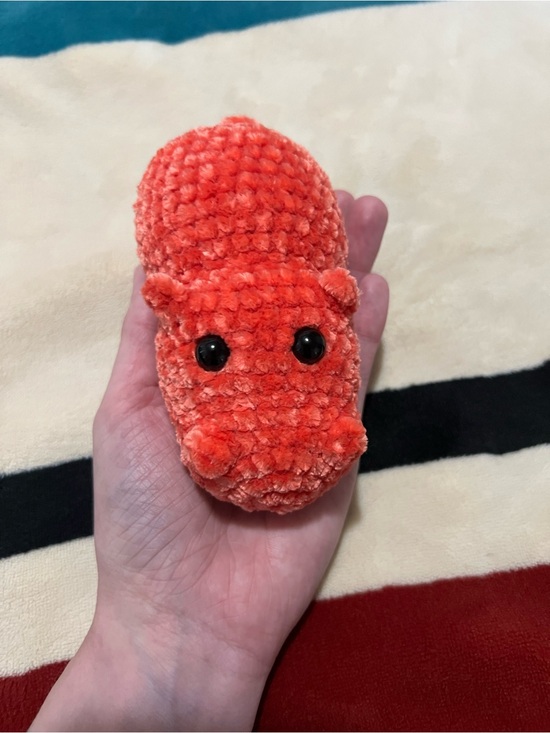 Hand Crafted Other - Small Plush Crocheted Hippo 🦛